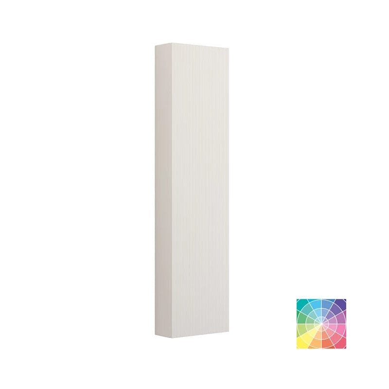 Dansani Calidris Rillet Høyskap 1 dør D16cm NCS farge / Venstre hengslet / 160cm Dansani Høyskap bad DA-C65-C299