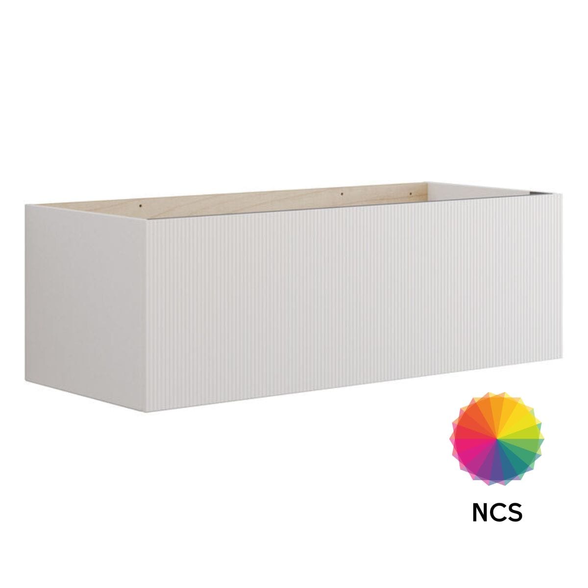 Dansani Calidris Rillet Servantskap 1 skuff D50cm NCS farge / 120cm dobbel Dansani Servantskap DA-C20-C099