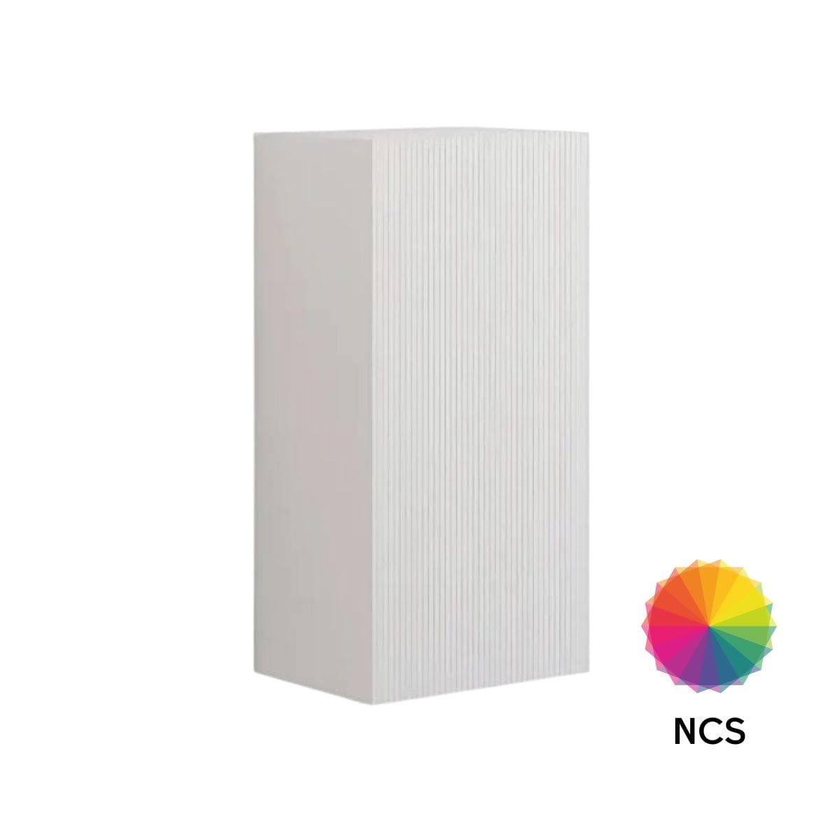 Dansani Calidris Rillet Skap 1 dør D30cm NCS farge / Høyre / 80cm Dansani Sideskap bad DA-C36-C199