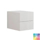 Dansani Calidris Rillet Skap 2 skuff D50cm NCS farge / 40cm Dansani Sideskap bad DA-C55-C099