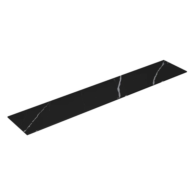 Dansani Calidris Unique Silestone Benkeplate måltilpasset B40-240xH1xD40cm Eternal marguina / 220cm Dansani Benkeplate bad DA-632022016