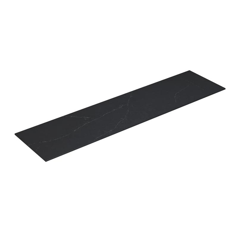 Dansani Calidris Unique Silestone Benkeplate måltilpasset B40-240xH1xD50cm 200cm / Charcoal soapstone Dansani Benkeplate bad DA-632120015