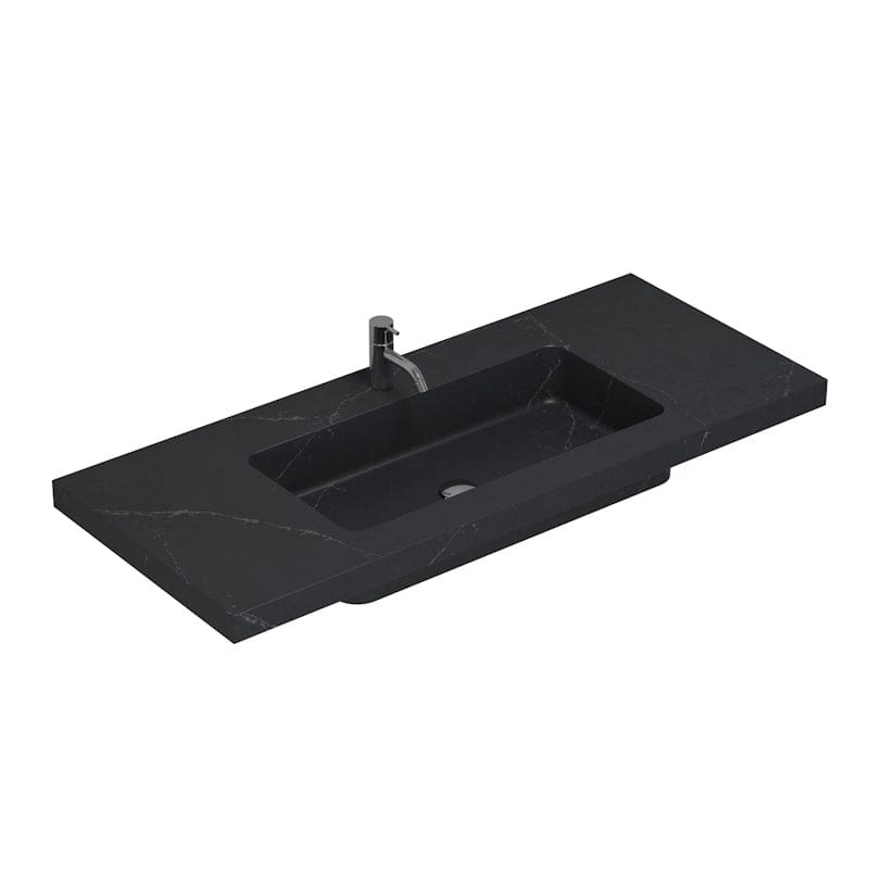 Dansani Calidris Unique Silestone servant måltilpasset D50,5 H1,2cm Charcoal soapstone / 200cm Dansani Baderomsservant DA-631720415