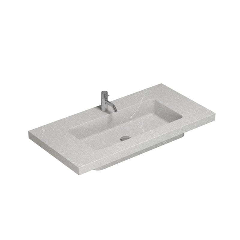 Dansani Calidris Unique Silestone servant måltilpasset D50,5 H1,2cm Dansani Baderomsservant