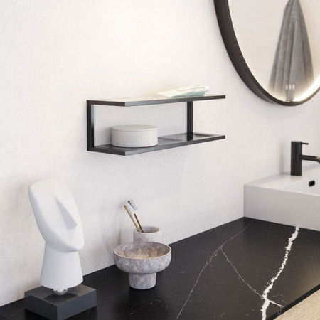 Dansani FLEKSIBEL Hylle 39,6cm med 2 Glasshyller