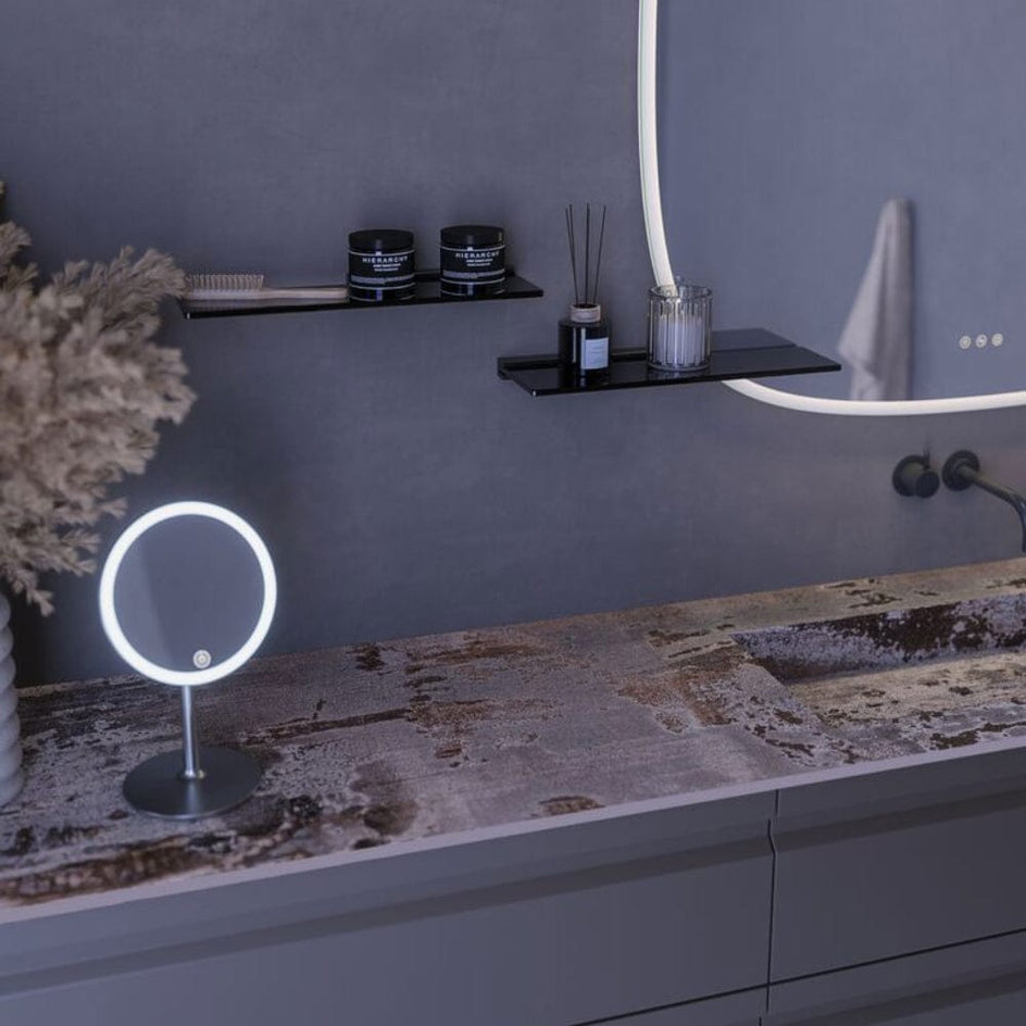 Dansani Handy LED Sminkespeil 5x på fot Krom Dansani Sminkespeil DA-190304390