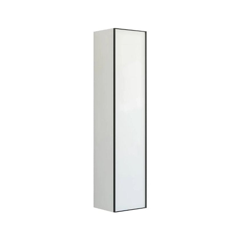 Dansani INZO Urban Alu-ramme svart Høyskap 1 dør B40xH176x35cm