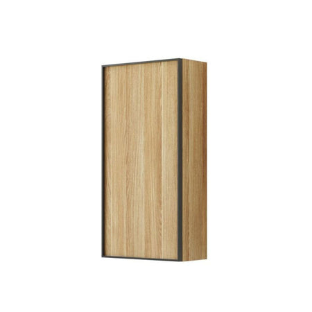 Dansani Inzo Urban Alu-ramme svart Overskap 1 dør B40xH80xD19cm