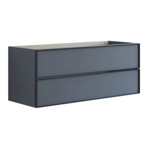 Dansani Inzo Alu-ramme Svart Servantskap 2 Skuff H48cm