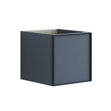 Dansani Inzo Alu-ramme svart Underskap 1 skuff B40xH40xD44cm