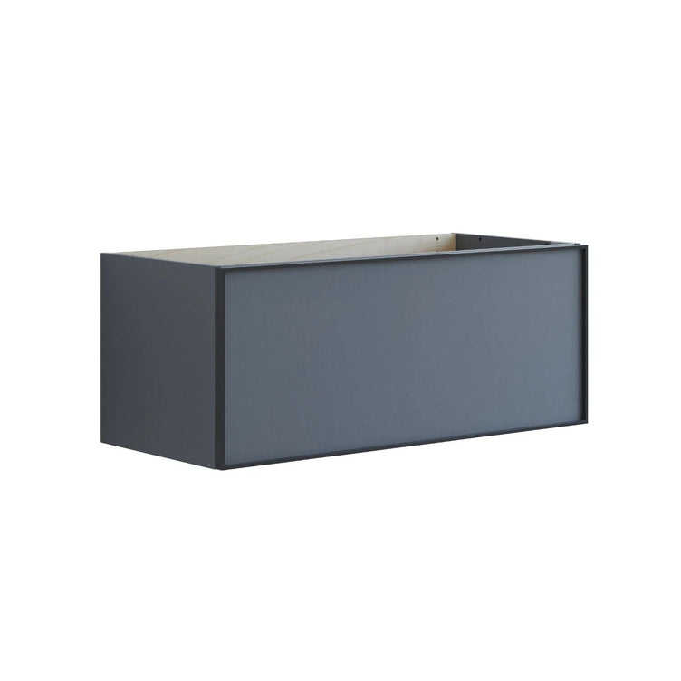 Dansani Inzo Alu-ramme svart Underskap 1 skuff B60-120xH40xD44cm