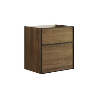 Dansani Inzo Alu-ramme svart Underskap 2 skuff
