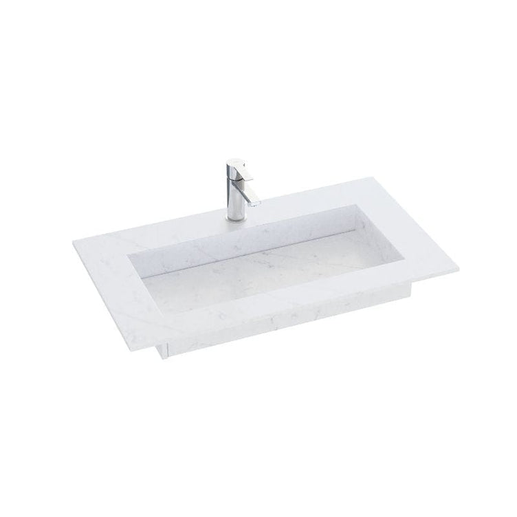 Dansani Inzo Angular Servant Silestone B60-165xH1,20xD45,50cm