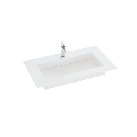 Dansani Inzo Angular Servant Måltilpasset D45,50cm - Silestone