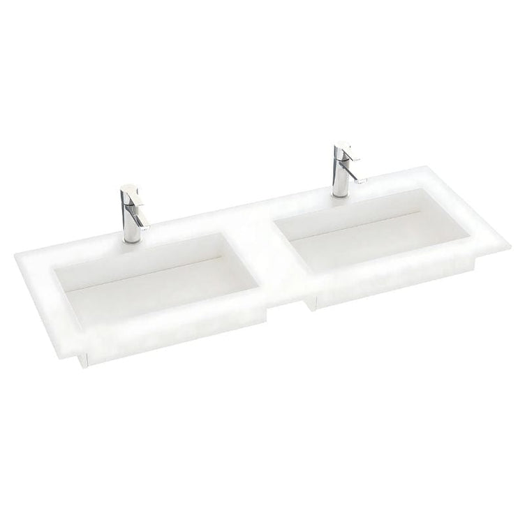 Dansani Inzo Angular Servant Måltilpasset D45,50cm - Silestone