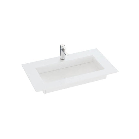 Dansani Inzo Angular Servant Måltilpasset D45,50cm - Silestone