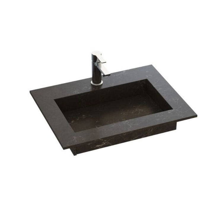 Dansani Inzo Angular Servant Måltilpasset D45,50cm - Silestone