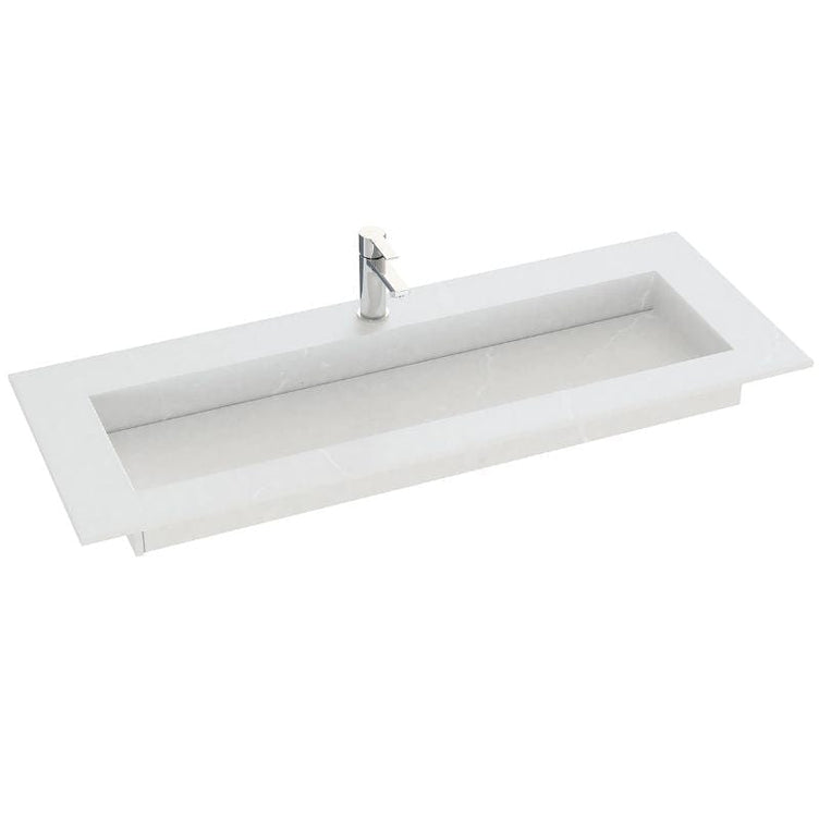 Dansani Inzo Angular Servant Måltilpasset D45,50cm - Silestone