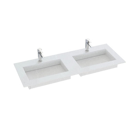 Dansani Inzo Angular Servant Måltilpasset D45,50cm - Silestone