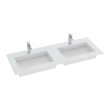 Dansani Inzo Angular Servant Måltilpasset D45,50cm - Silestone