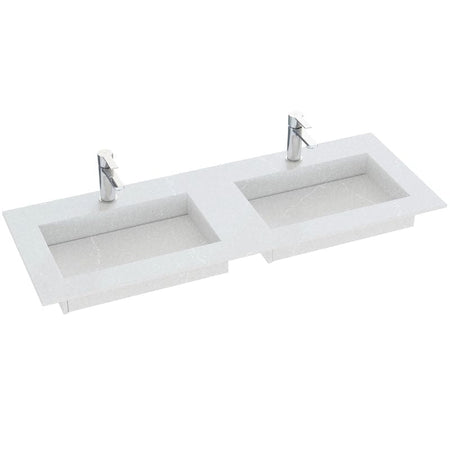 Dansani Inzo Angular Servant Måltilpasset D45,50cm - Silestone