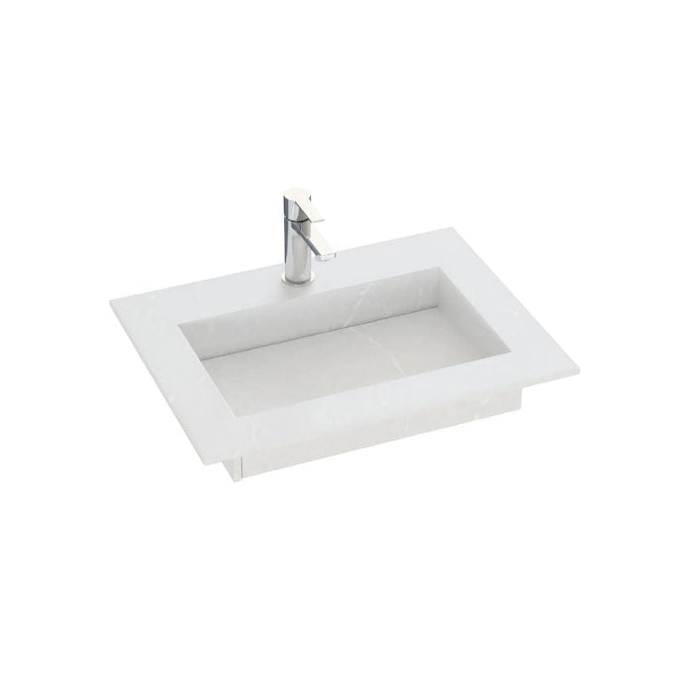 Dansani Inzo Angular Servant Måltilpasset D45,50cm - Silestone