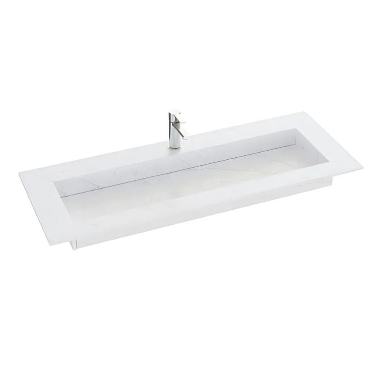 Dansani Inzo Angular Servant Måltilpasset D45,50cm - Silestone