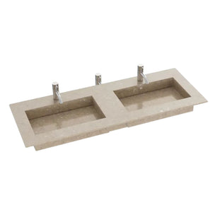Dansani Inzo Angular Servant Måltilpasset D45,50cm - Silestone
