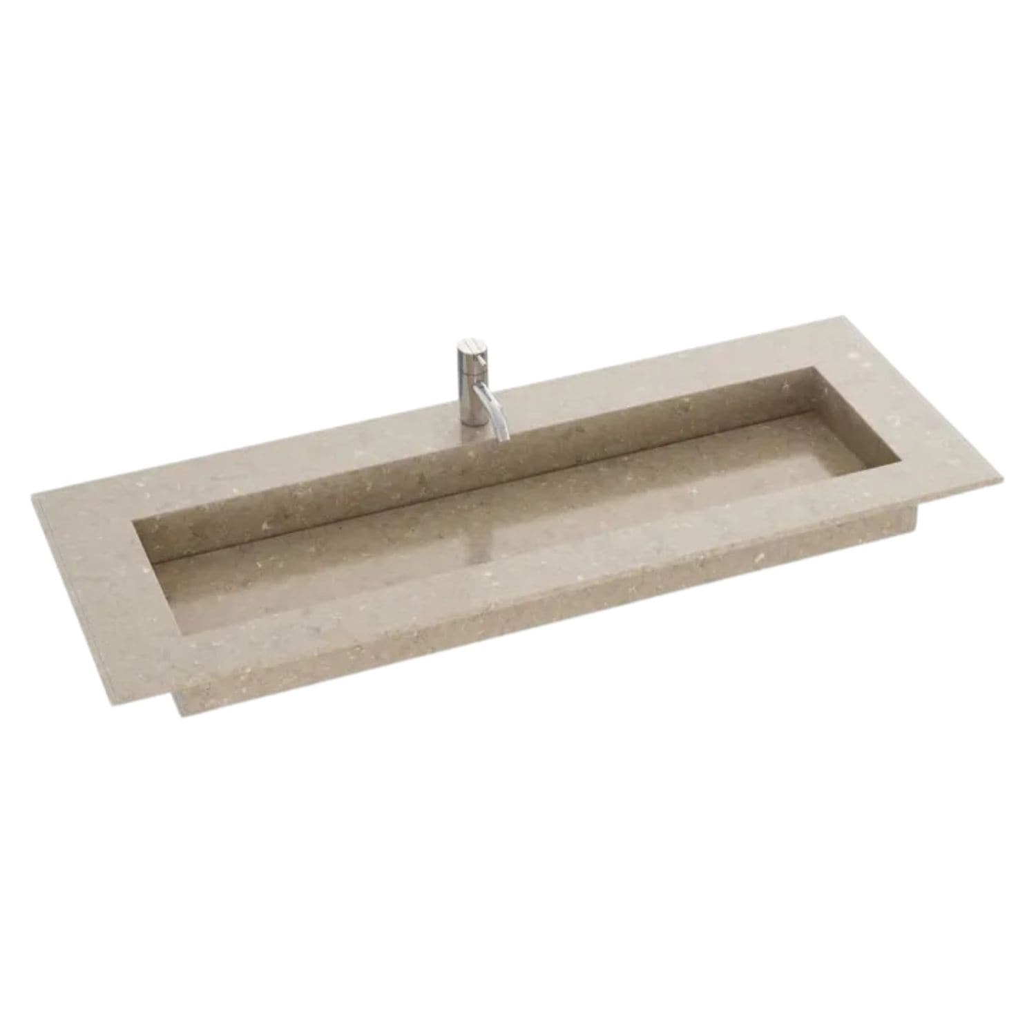Dansani Inzo Angular Servant Måltilpasset D45,50cm - Silestone Coral clay / 180-199cm Dansani Møbelservant DA-338818419
