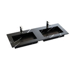 Dansani Inzo Angular Servant Måltilpasset D45,50cm - Silestone