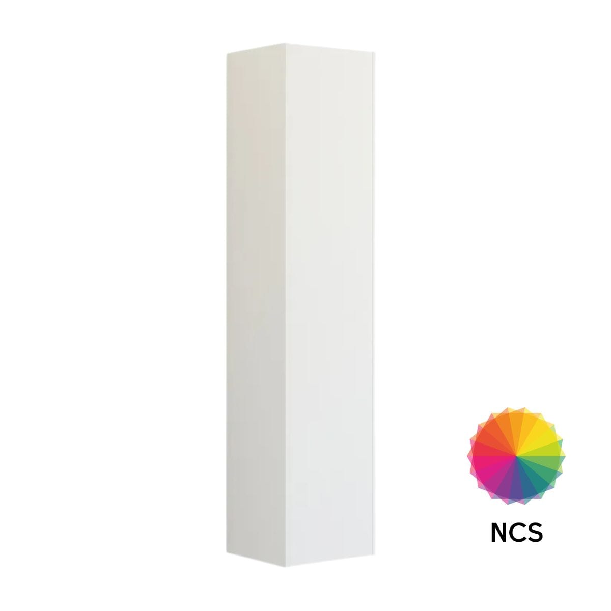 Dansani Inzo Classic Glatt Høyskap Slim 1 dør NCS farge / 40cm / Versjon A høyre hengslet Dansani Høyskap bad DA-T20-1199