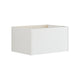 Dansani Inzo Classic Glatt Servantskap 1 skuff B60-120xH32xD44cm Hvit matt / 60cm Dansani Servantskap DA-T01-1010