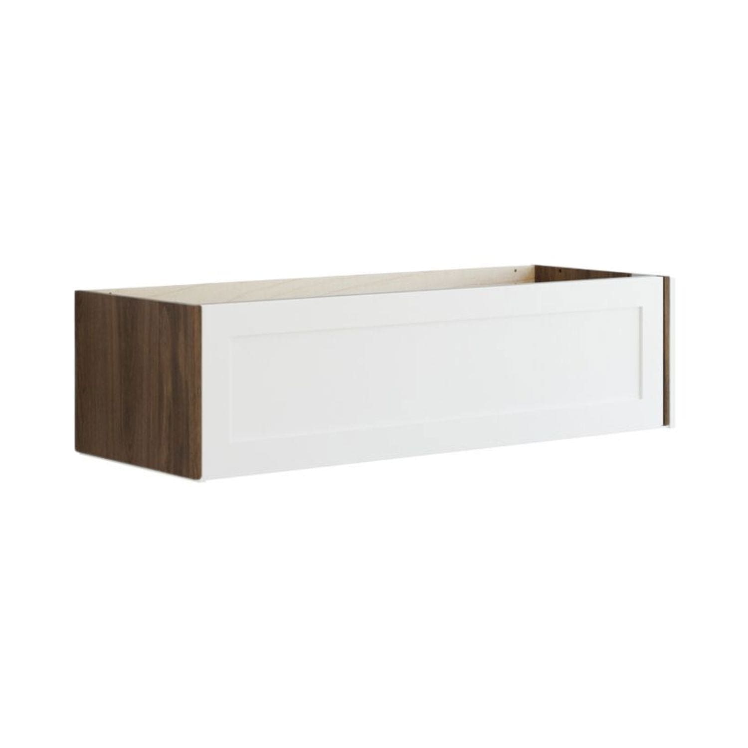 Dansani Inzo Classic Ramme Servantskap 1 skuff Brun eik/hvit matt / 120cm Dansani Servantskap DA-T04-3015