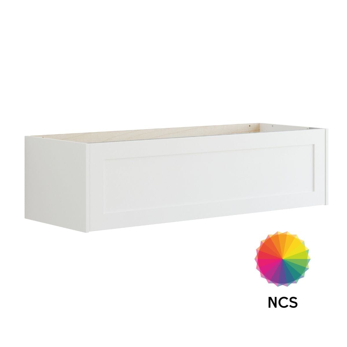 Dansani Inzo Classic Ramme Skap 1 skuff B60-120xH32xD44cm Hvit matt/NCS farge / 120cm Dansani Sideskap bad DA-T14-3091