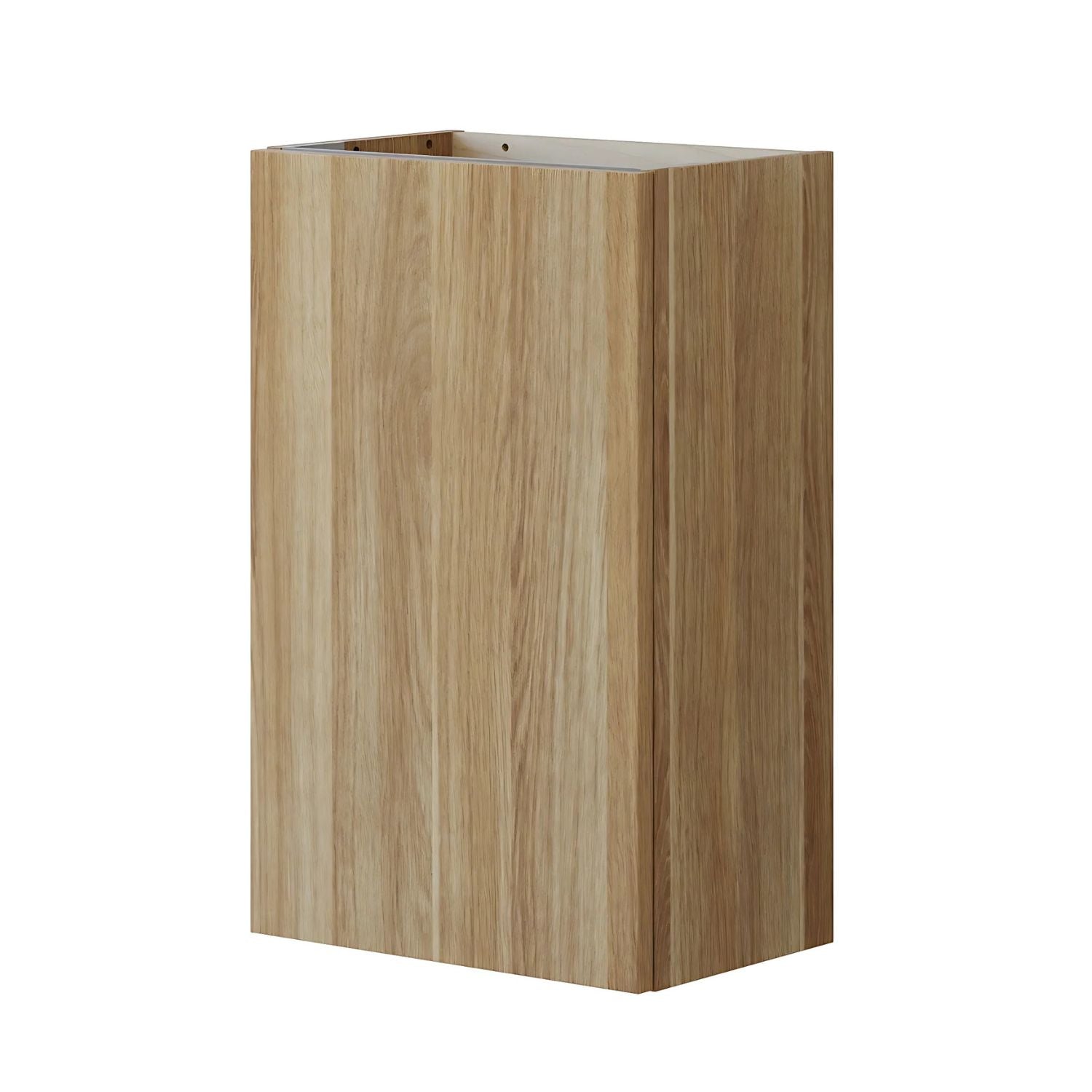 Dansani Inzo Glatt Servantskap Slim 1 Dør B40xH64xD26cm Varm eik / Venstre hengslet Dansani Servantskap DA-U01-1255