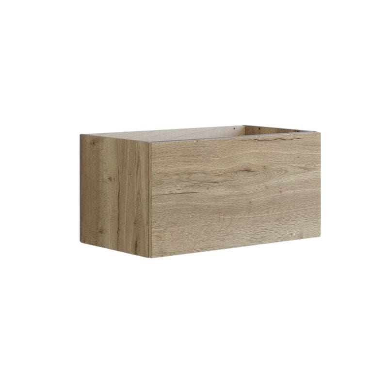 Dansani Inzo Glatt Underskap 1 skuff  B60-120xH40xD44cm Natur eik / 80cm Dansani Sideskap bad DA-U30-1049