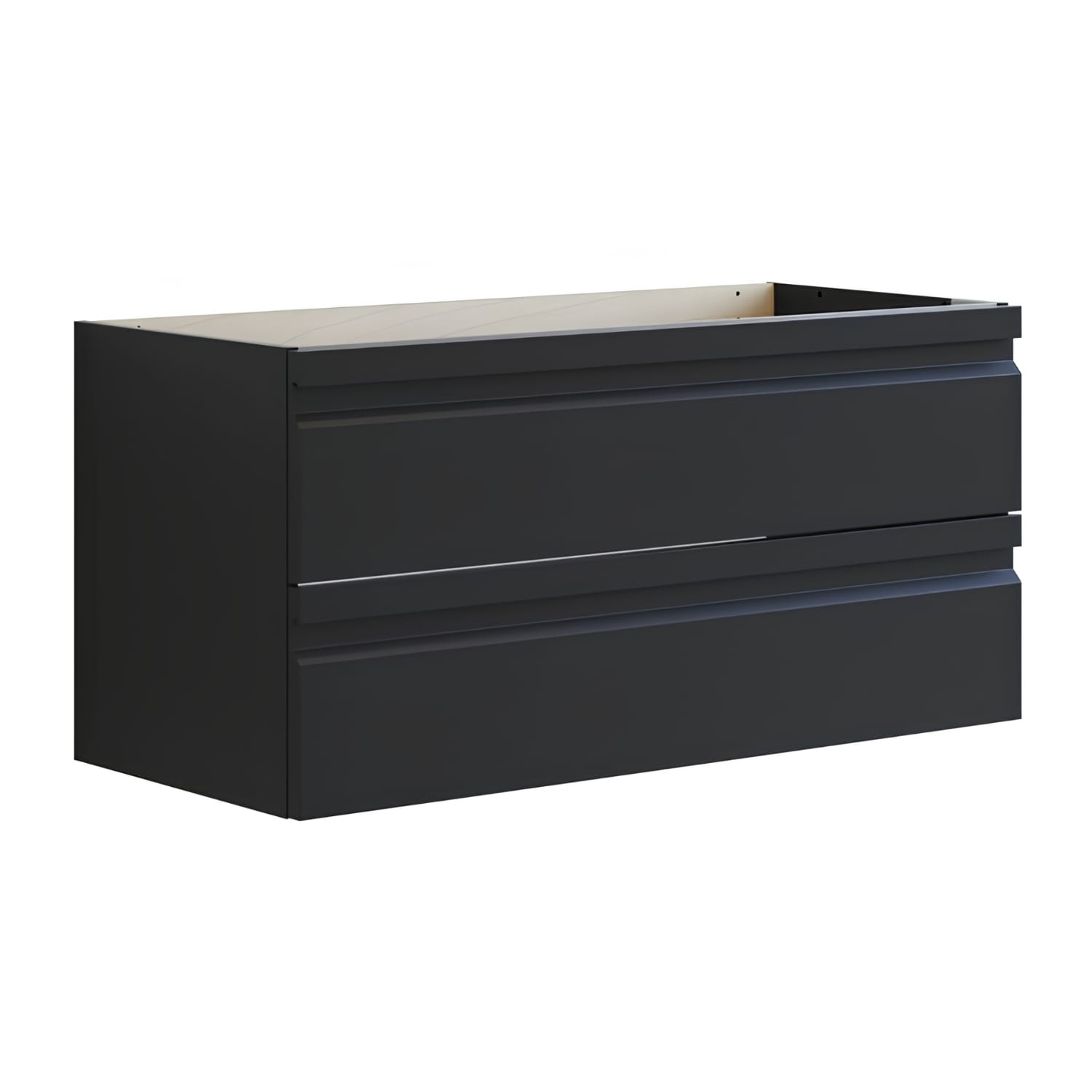 Dansani Inzo Integrert Servantskap 2 skuff Sort gummi / 100cm Dansani Servantskap DA-U21-2037