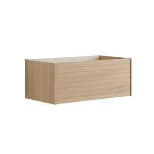 Dansani Inzo Classic Lamel Skap 1 skuff B60-120xH32xD44cm