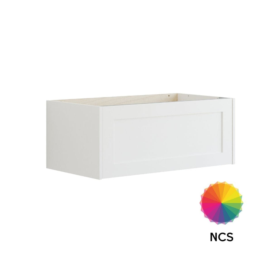 Dansani Inzo Ramme Skap 1 skuff B60-120xH32xD44cm NCS farge / 80cm Dansani Sideskap bad DA-T12-3099