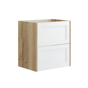 Dansani Inzo Classic Ramme Skap 2 skuff B60-120xH64xD44cm