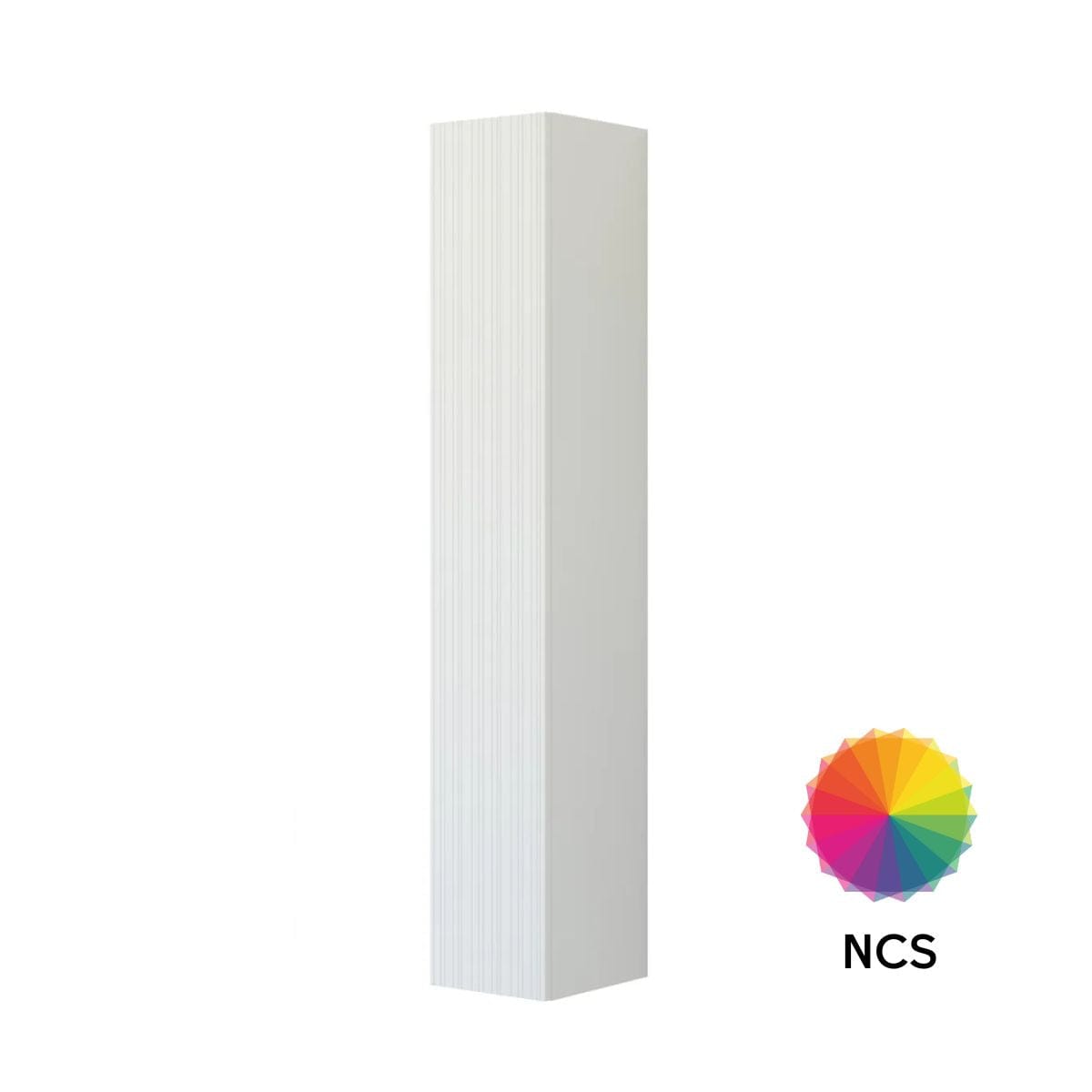Dansani Inzo Riflet Høyskap 1 dør B30cm NCS farge / 30cm / Versjon A venstre hengslet Dansani Høyskap bad DA-U45-9299
