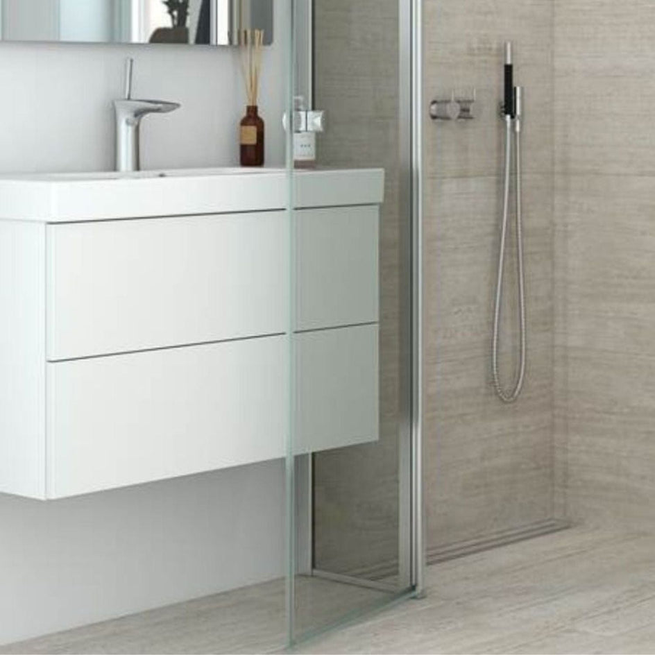 Dansani Inzo Servantskap 2sk B60-80xH48xD35cm, Slim - Glatt Dansani Servantskap