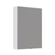 Dansani Inzo Style Speilskap 2 dører Hvit matt / 60cm Dansani Speilskap DA-S886-110