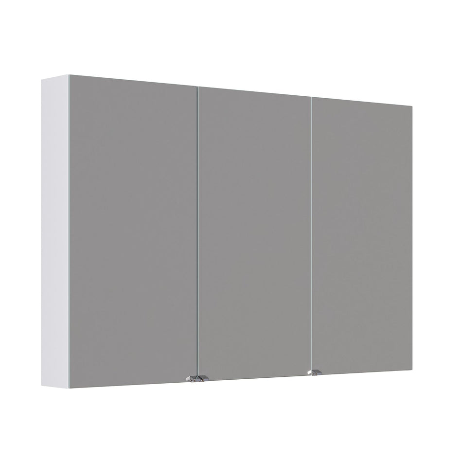 Dansani Inzo Style Speilskap 3 dører Hvit matt / 120cm Dansani Speilskap DA-S883-110