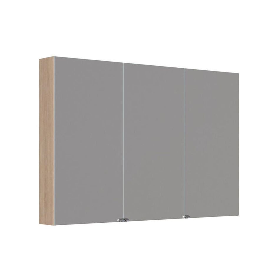 Dansani Inzo Style Speilskap 3 dører Lys eik / 120cm Dansani Speilskap DA-S883-178