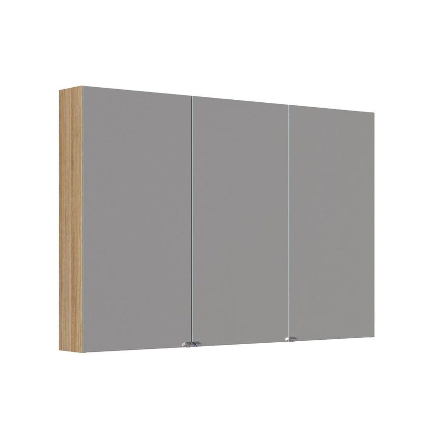 Dansani Inzo Style Speilskap 3 dører Varm eik / 120cm Dansani Speilskap DA-S883-155