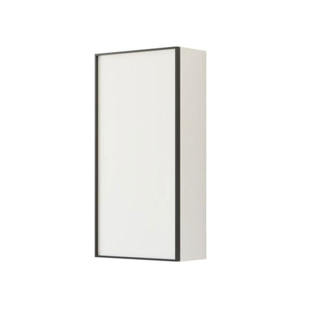 Dansani Inzo Urban Alu-ramme svart Overskap 1 dør B40xH80xD19cm