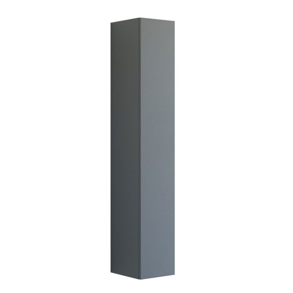 Dansani Inzo Urban Glatt Høyskap Slim 1 dør Grå matt / 30cm / Høyre hengslet Dansani Høyskap bad DA-U45-1103