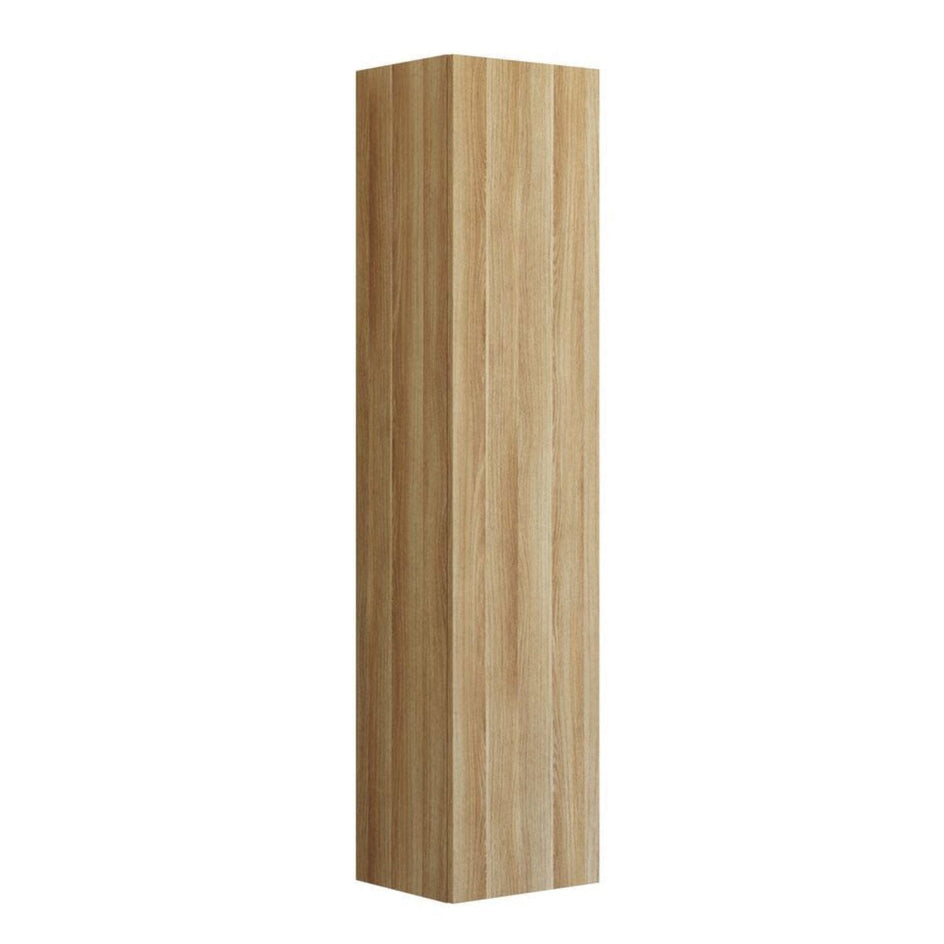 Dansani Inzo Urban Glatt Høyskap Slim 1 dør Varm eik / 40cm / Høyre hengslet Dansani Høyskap bad DA-U47-1155
