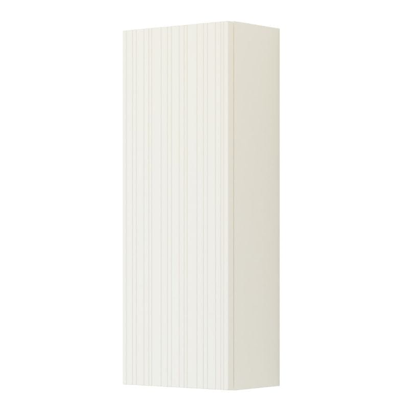 Dansani Inzo Urban Riflet Overskap 1 dør Hvit matt / 30cm / Venstre hengslet Dansani Sideskap bad DA-U41-9210